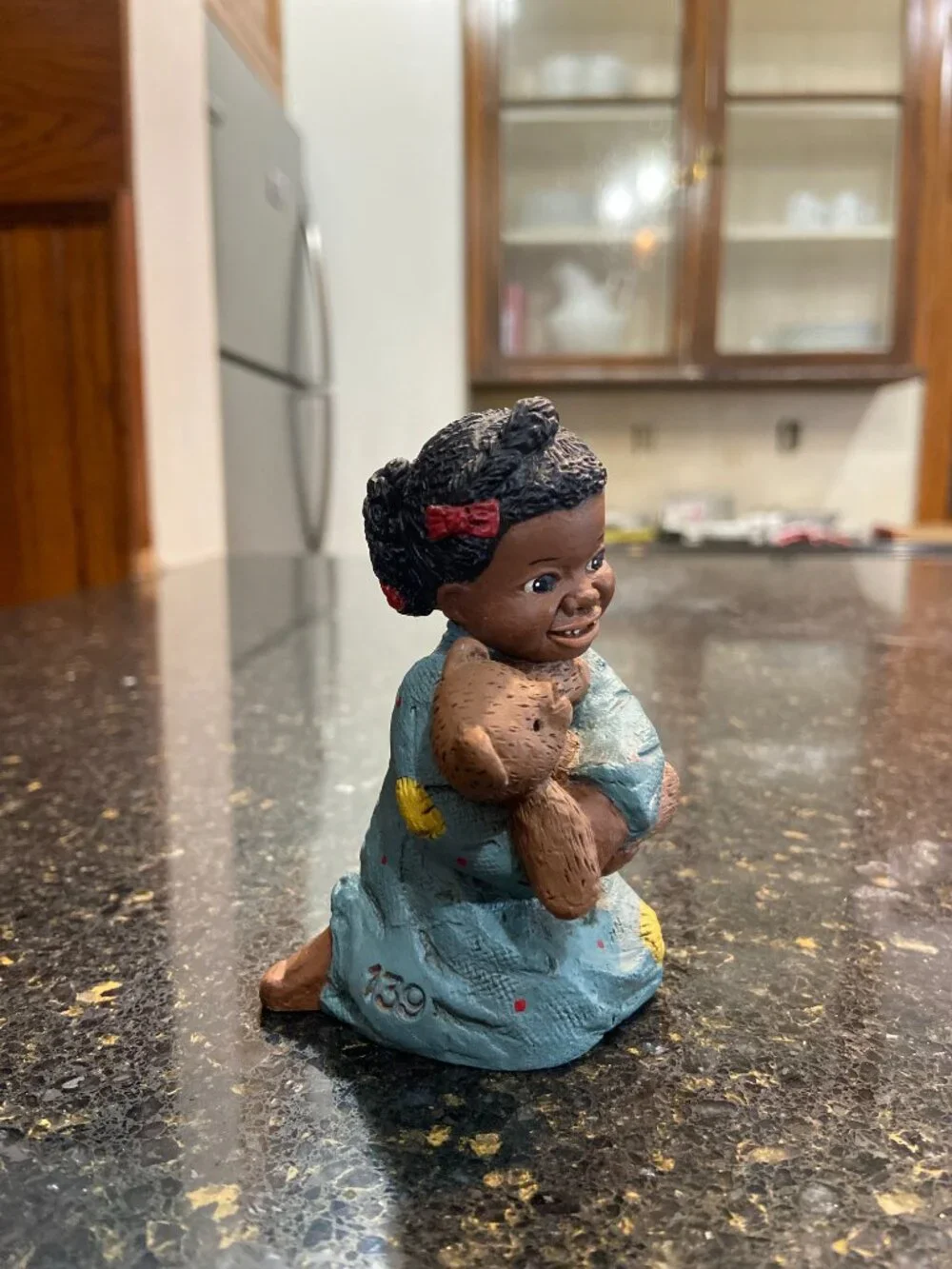 Martha Holcombe Prissy Bear Figurine, All God’s Children Collection